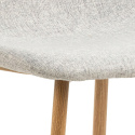 Silla \'Gal\' - Gris/Natural