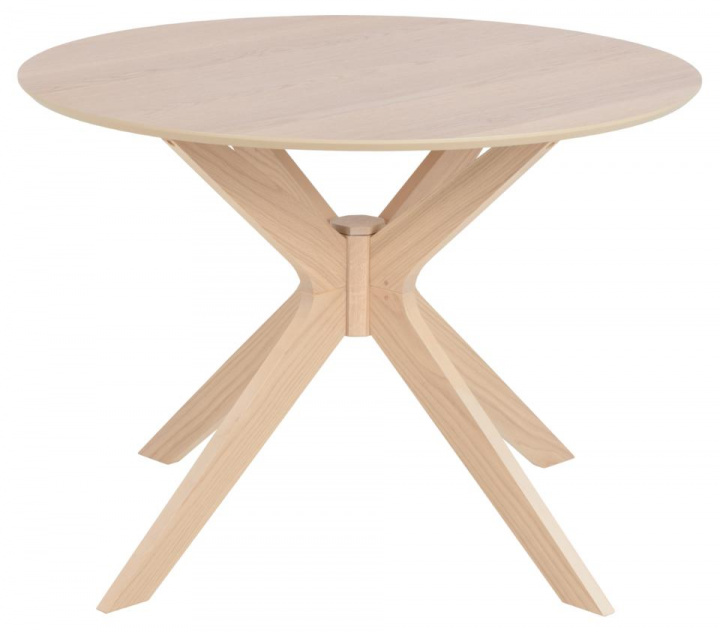 Mesa de comedor \'Kotor\' Redonda 105cm- Natural en el grupo Muebles / Mesas / Mesas de comedor redondas con Reforma (10234-1)