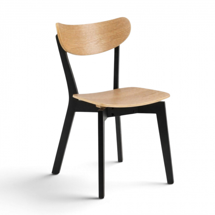 Silla \'Ärsjö\' - Natural/Negro en el grupo Muebles / Muebles para sentarse / Sillas con Reforma (102464)