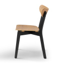 Silla \'Ärsjö\' - Natural/Negro