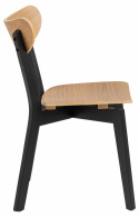 Silla \'Ärsjö\' - Natural/Negro