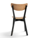Silla \'Ärsjö\' - Natural/Negro