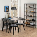 Silla \'Ärsjö\' - Negro/Gris