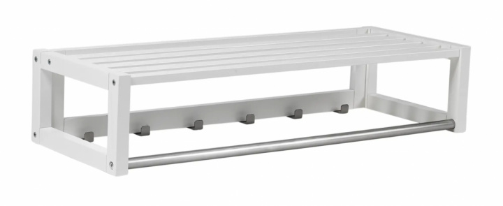 Estante para sombreros \'Confetti\' - Blanco en el grupo Muebles / Estantes y almacenamiento / Percheros y zapateros con Reforma (103601)