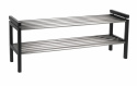 Estante para zapatos \'Confetti\' 100cm - Metal/ Negro
