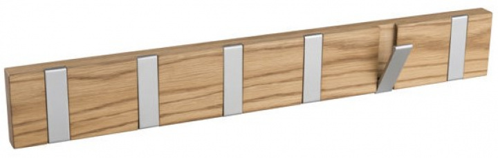 Lista de ganchos \'Confetti\' 50cm - Roble en el grupo Muebles / Estantes y almacenamiento / Percheros con Reforma (103670)