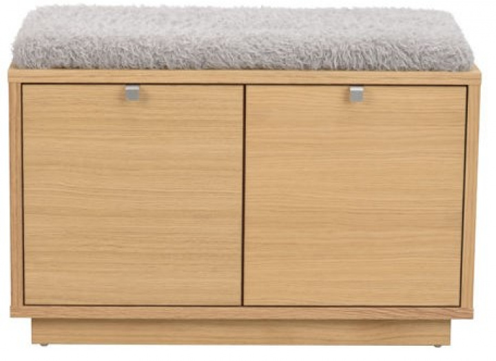 Banco \'Confetti\' 70cm - Roble/Gris claro en el grupo Muebles / Muebles para sentarse / Bancos con Reforma (103754)