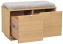 Banco \'Confetti\' 70cm - Roble/Gris claro