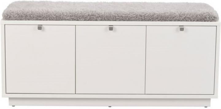 Banco \'Confetti\' 106x35cm - Blanco/Negro en el grupo Muebles / Muebles para sentarse / Bancos con Reforma (103763)