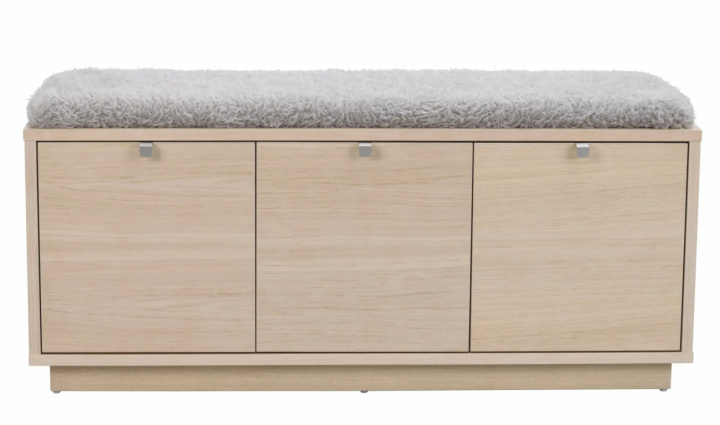 Banco \'Confetti\' 106cm - Pigmentado blanco en el grupo Muebles / Muebles para sentarse / Bancos con Reforma (103768)