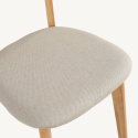 Silla \'Saba\'- Roble/Blanco