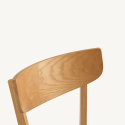 Silla \'Saba\'- Roble/Blanco