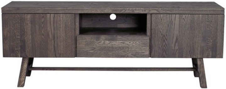 Mueble de TV \'Brooklyn\' - Marrón oscuro en el grupo Muebles / Estantes y almacenamiento / Mesas de TV con Reforma (108584)