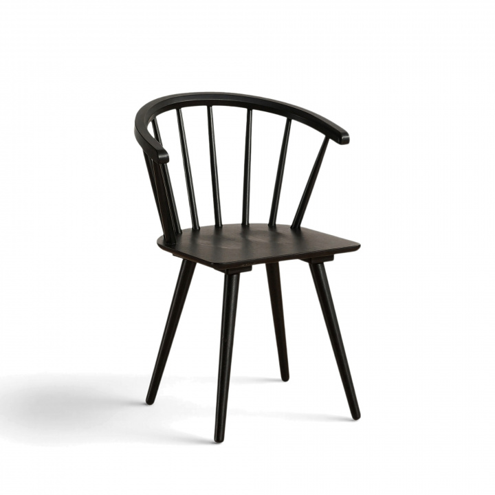 Silla \'Astrid\'- Negro en el grupo Muebles / Muebles para sentarse / Sillas con Reforma (1091-black)