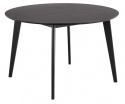 Mesa de comedor \'Roxby\' Redonda 120x76cm - Negro