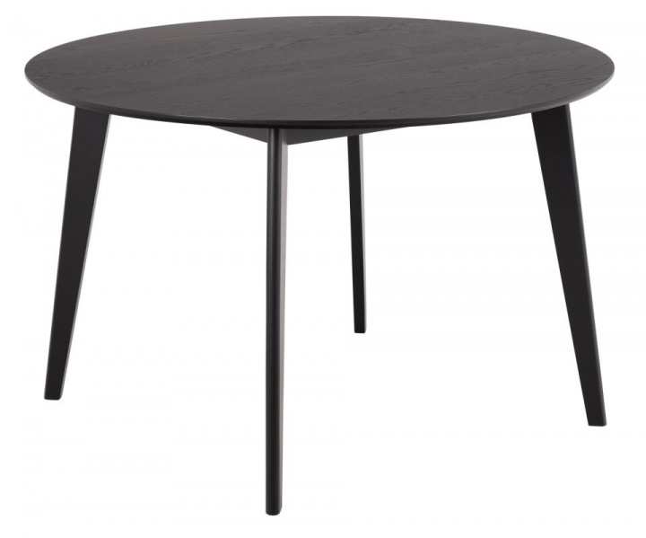 Mesa de comedor \'Roxby\' Redonda 120x76cm - Negro en el grupo Habitaciones con Reforma (109197)