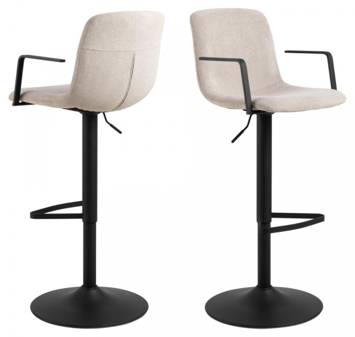 Taburete \'Pablo\' - Beige Claro en el grupo Muebles con Reforma (109558)