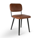 Silla \'Jake\' - Vintage/Marr&oacute;n