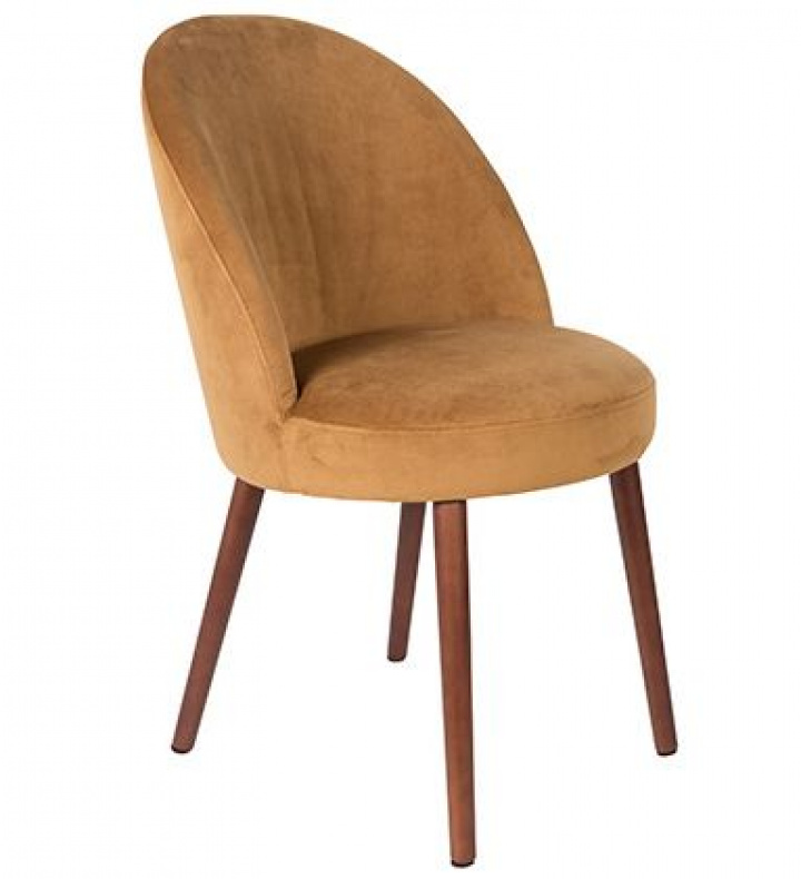 Silla \'Barbara\' - Camello en el grupo Muebles / Muebles para sentarse / Sillas con Reforma (1100341)