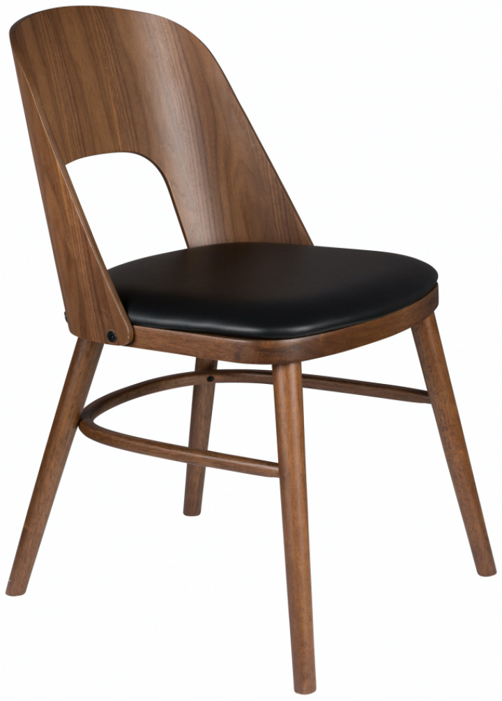 Silla \'Talika\' - Negro/Nogal en el grupo Habitaciones con Reforma (1100395)