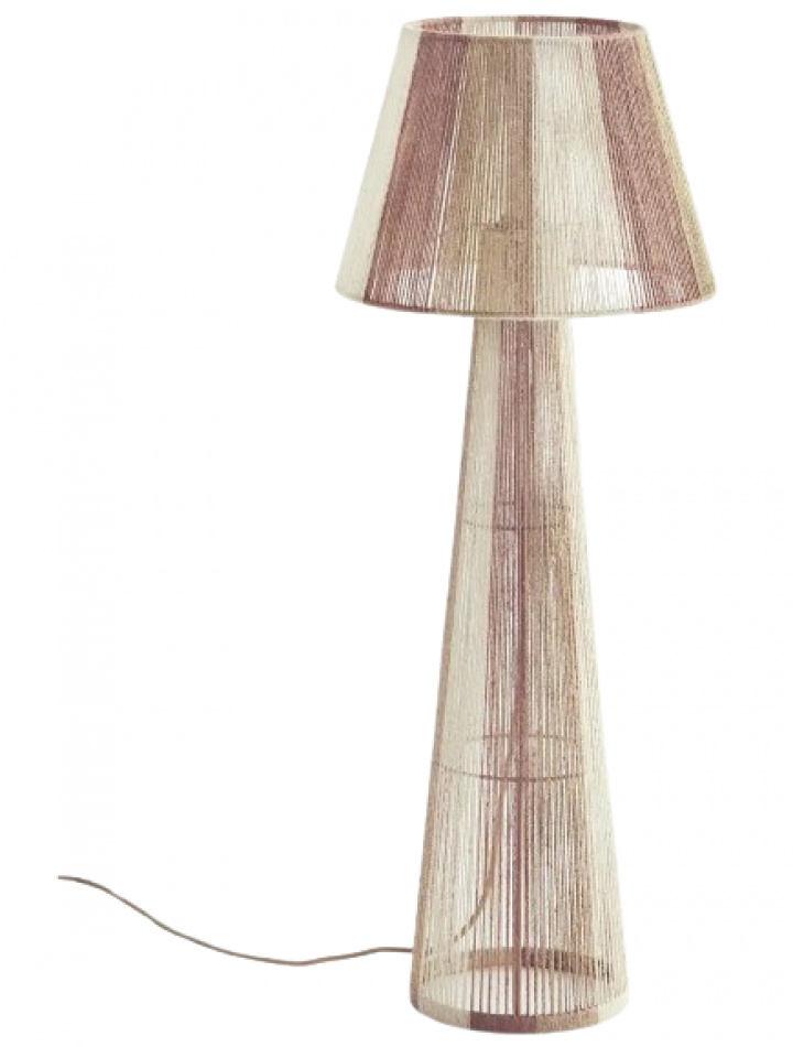 Lámpara de pie \'Jute\' - Natural en el grupo Iluminación / Lámparas / Lámparas de pie con Reforma (11005-A)
