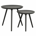 Mesa de centro \'Daisy\' 2 partes - Negra