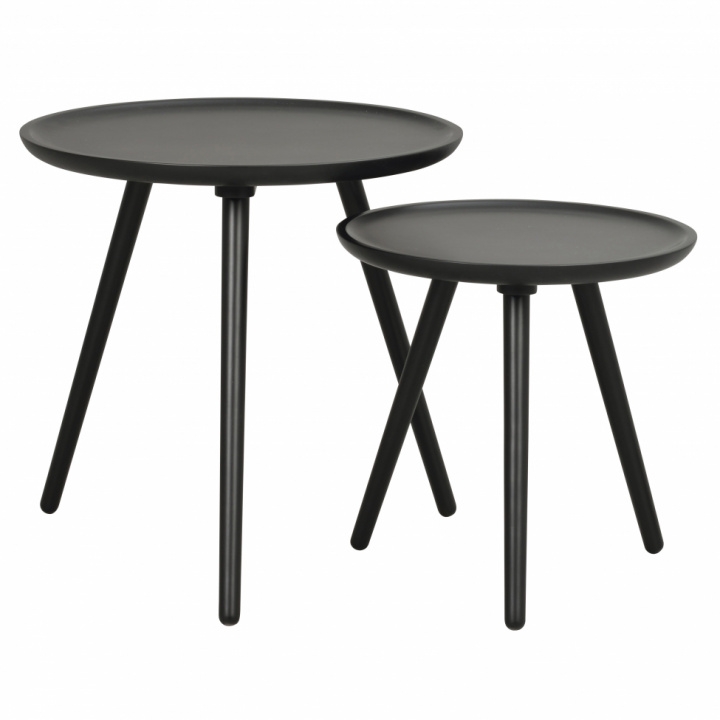 Mesa de centro \'Daisy\' 2 partes - Negra en el grupo Muebles con Reforma (111854)