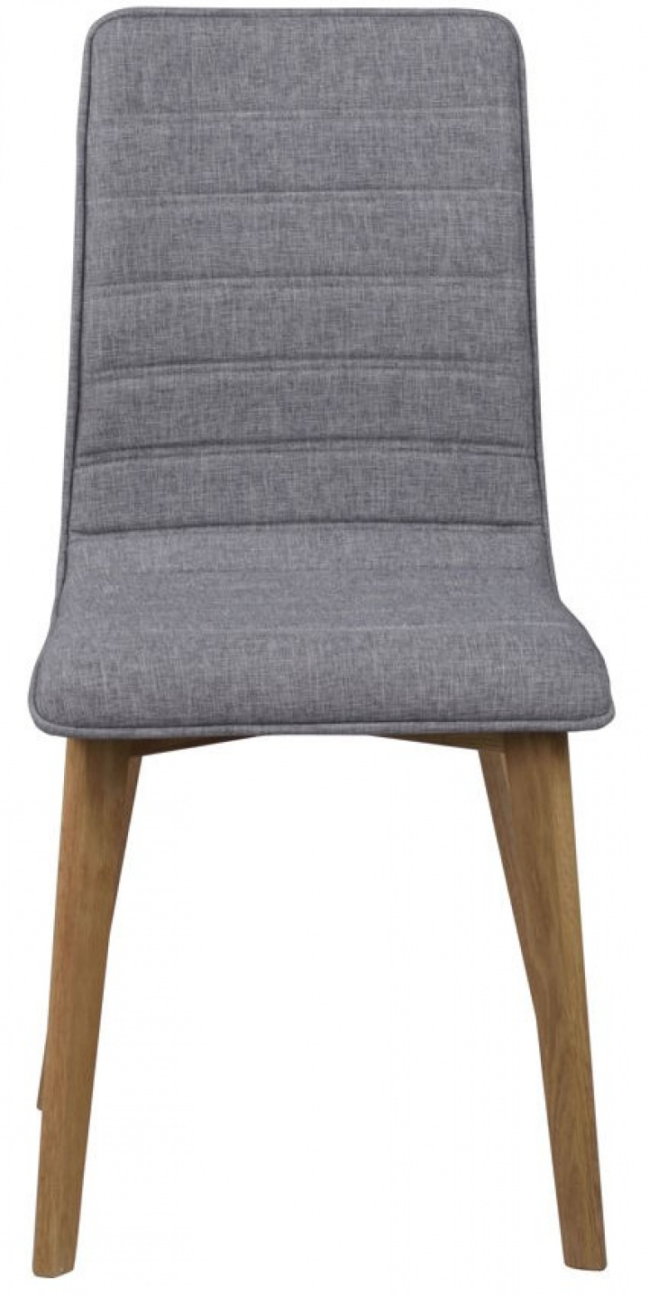 Silla \'Gracy\' - Gris claro/Roble en el grupo Muebles / Muebles para sentarse / Sillas con Reforma (113634)