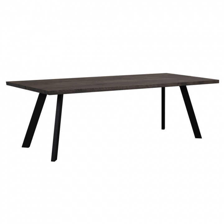 Mesa \'Fred\' - Marrón/Negro 240x100cm en el grupo Muebles / Mesas / Mesa de comedor con Reforma (117430)