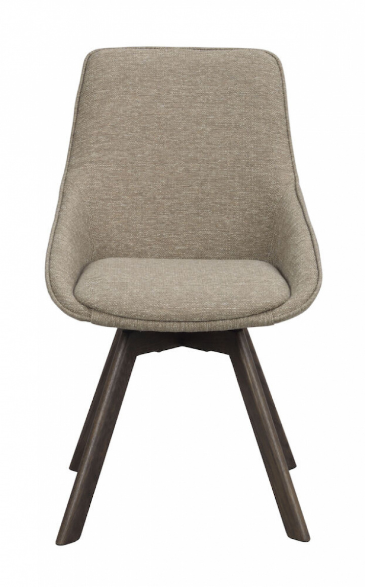 Silla \'Alison\' - Beige oscuro/Roble en el grupo Muebles / Muebles para sentarse / Sillas con Reforma (117866)