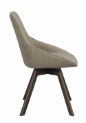 Silla \'Alison\' - Beige oscuro/Roble