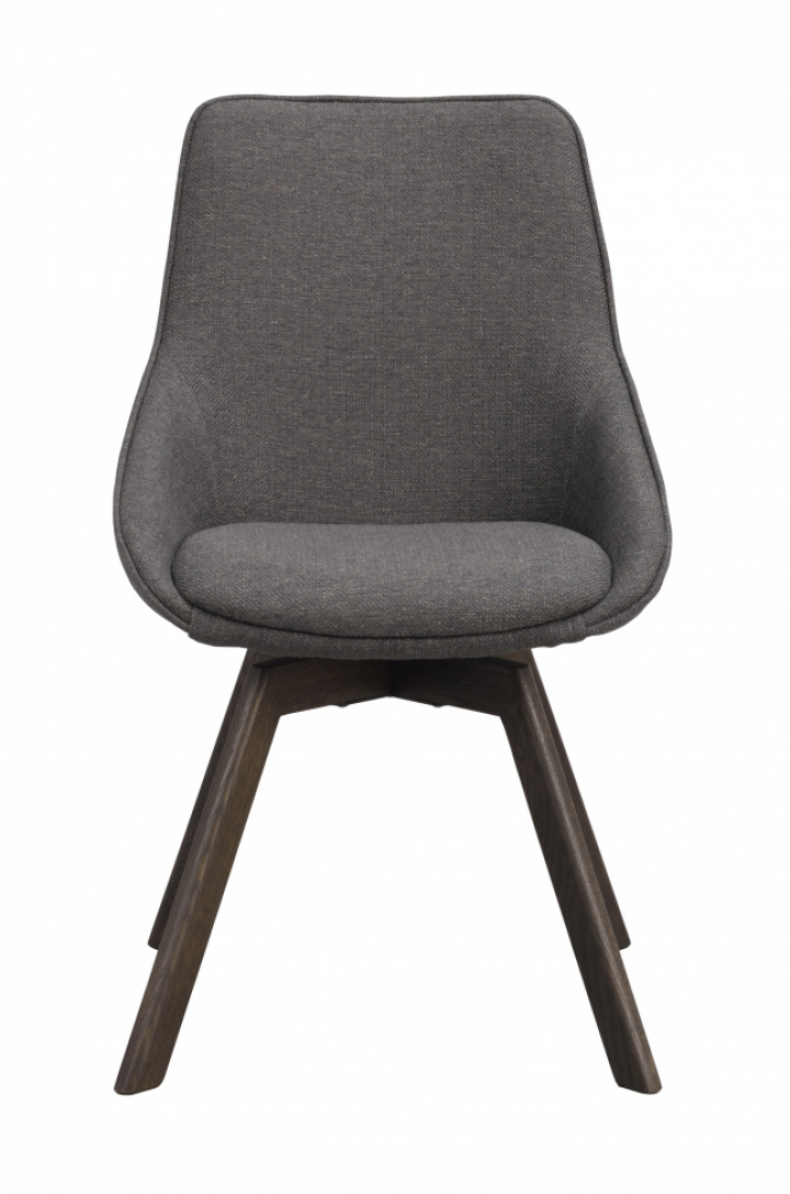 Silla \'Alison\' - Gris/marrón en el grupo Muebles / Muebles para sentarse / Sillas con Reforma (118062)