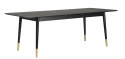 Mesa de comedor \'Fenwood\' - Negro 180x90cm