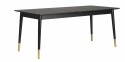 Mesa de comedor \'Fenwood\' - Negro 180x90cm