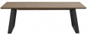 Mesa de centro \'Melville\' 140x65cm - Marrón/Negro