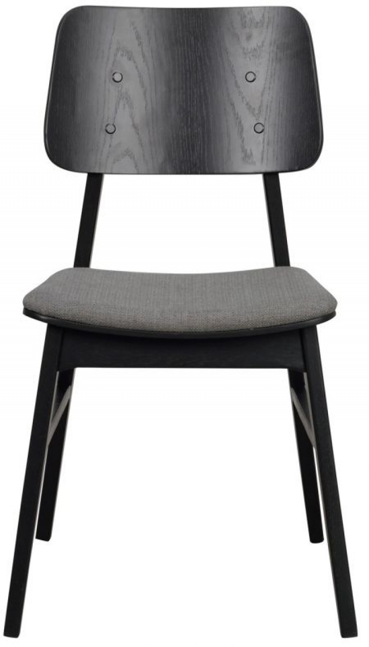 Silla \'Nagano\' - Roble/Gris oscuro en el grupo Muebles / Muebles para sentarse / Sillas con Reforma (119432)