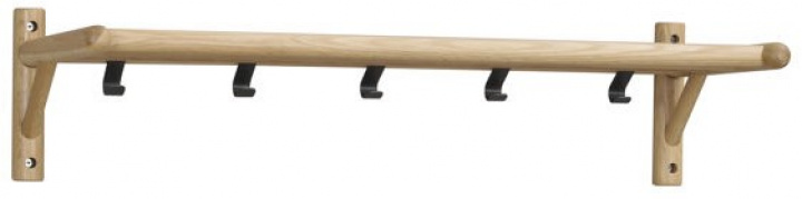 Estante para sombreros \'Milford\' - Roble en el grupo Muebles / Estantes y almacenamiento / Percheros y zapateros con Reforma (119501)