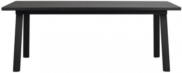 Mesa de comedor \'Winnipeg\' 200x100cm - Negro en el grupo Muebles / Mesas / Mesa de comedor con Reforma (119842)