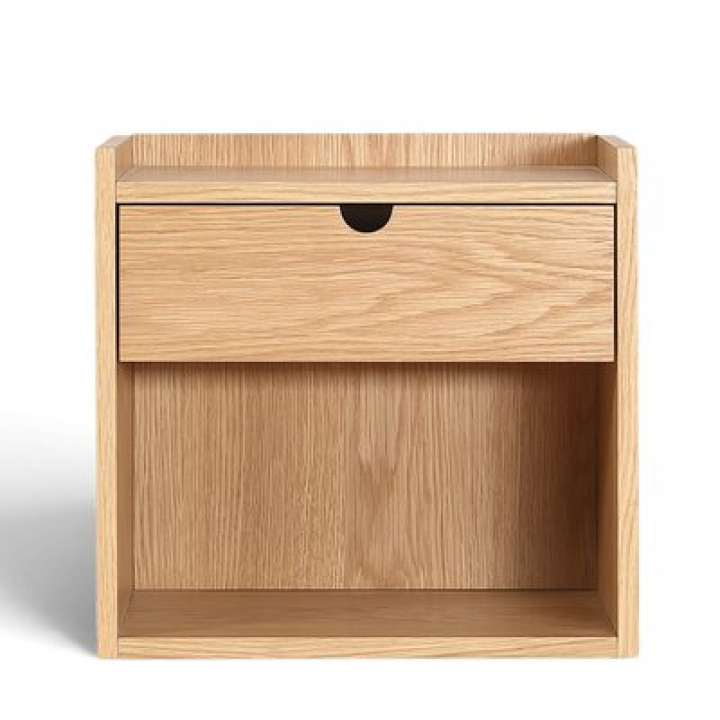 Mesita de noche \'Mellby\'- Roble en el grupo Muebles / Mesas / Mesas de noche con Reforma (1199-natural)