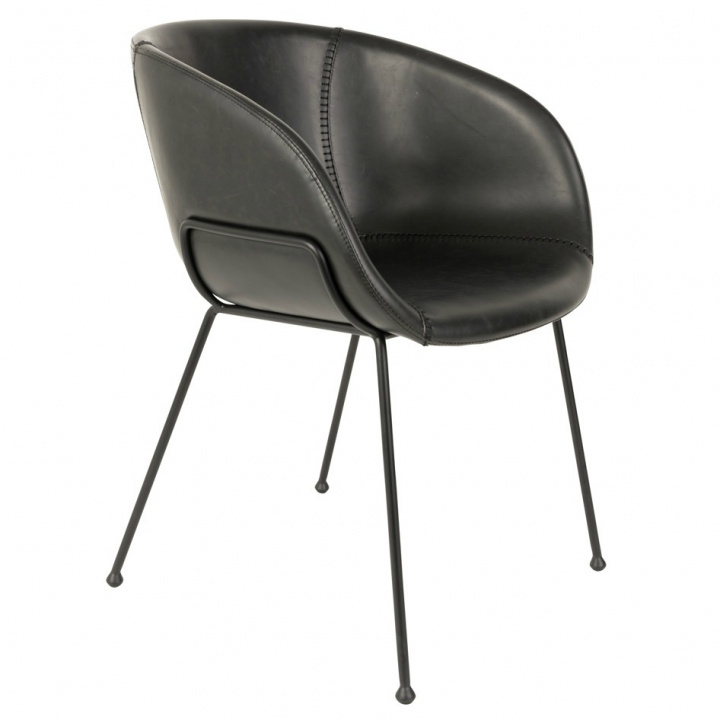 Sillón \'Feston\' - Negro en el grupo Muebles / Muebles para sentarse / Sillas con Reforma (1200146)