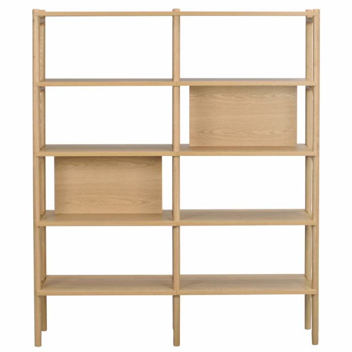 Estantería \'Holton\' - Roble en el grupo Muebles / Estantes y almacenamiento / Estanterías con Reforma (120014)