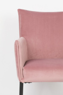 Sillón \'Dion\' - Terciopelo/Rosa