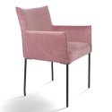 Sill&oacute;n \'Dion\' - Terciopelo/Rosa