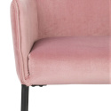 Sill&oacute;n \'Dion\' - Terciopelo/Rosa