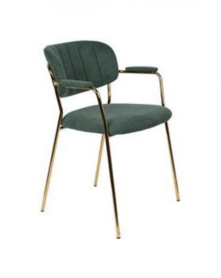 Silla \'Jolien\' - Verde/Oro en el grupo Habitaciones con Reforma (1200221)