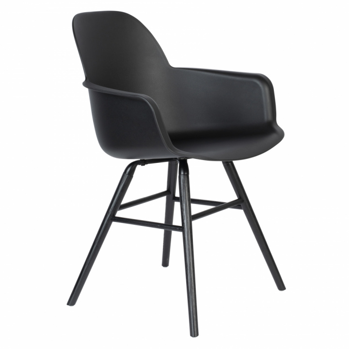 Silla \'Albert\' - Negro en el grupo Muebles / Muebles para sentarse / Sillas con Reforma (1200230)