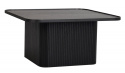 Mesa de café \'Sullivan\' 80x80cm - Negra