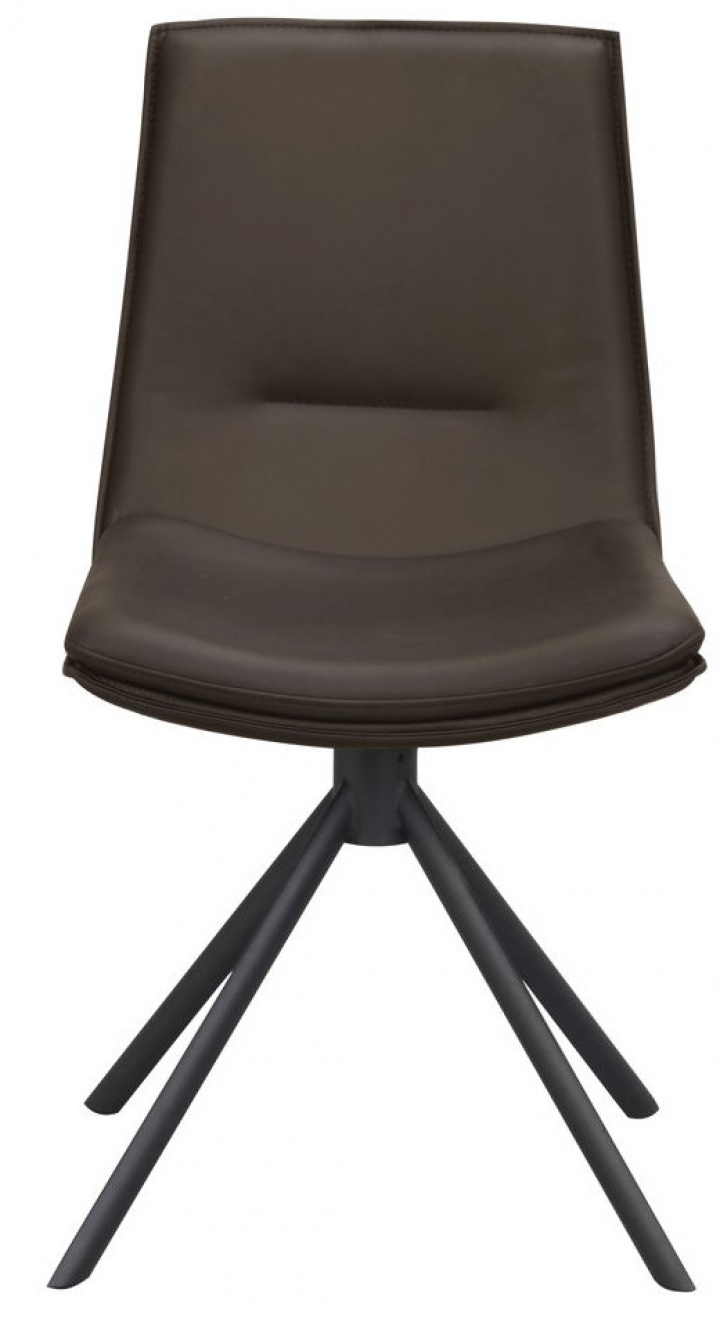 Silla de brazos \'Lowell\' Giratoria - Marrón en el grupo Muebles / Muebles para sentarse / Sillas con Reforma (120249)