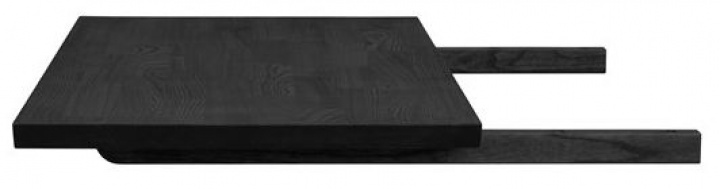 Tabla adicional \'Carradale\' 50x100cm - Negra en el grupo Muebles / Mesas / Extensiones de mesa con Reforma (120317)