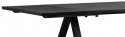 Mesa de comedor \'Carradale\' 220x100cm - Negro/A-pata